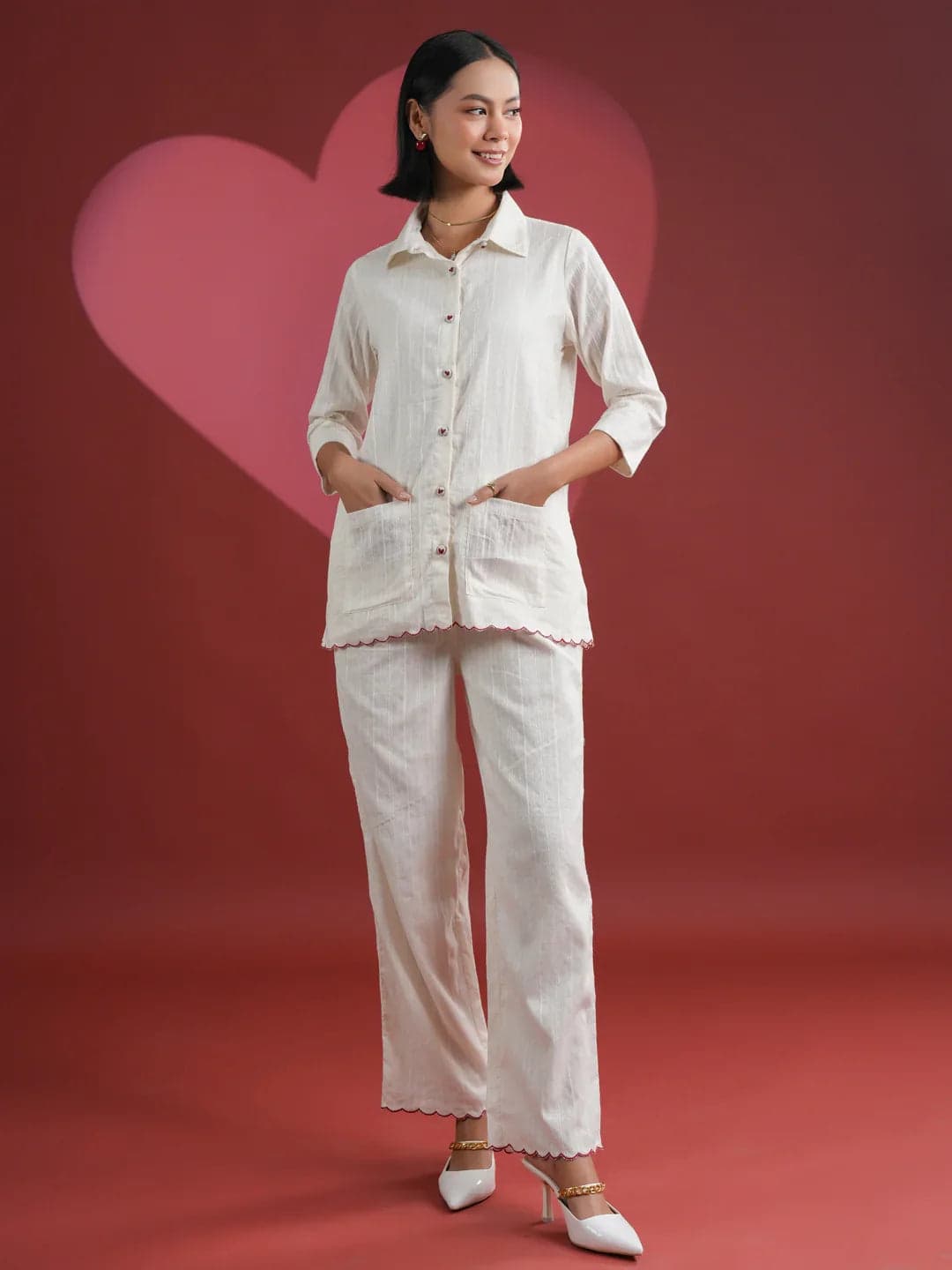 Beautix Fashion Ivory Calm Rest Pair